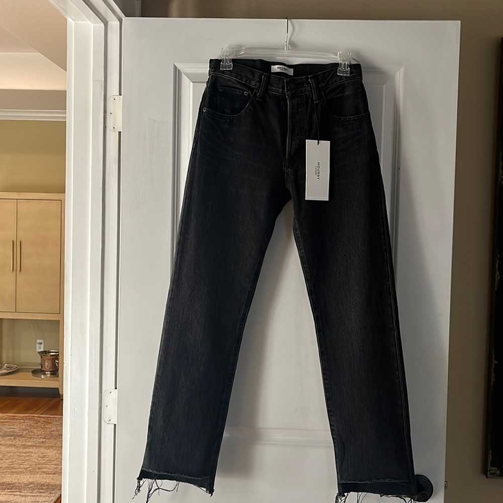 Moussy vintage northville straight size 26 in distressed black